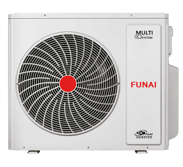 Внешний блок мульти сплит-системы на 2 комнаты Funai Kirigami Free match  RAM-I-2KG40HP.01/U от интернет-магазина ClimateON